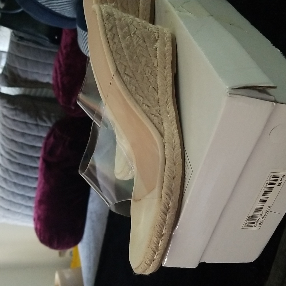 Brand new slip on wedge.